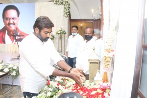 SP Balasubramanyam Condolence Prayer Meeting