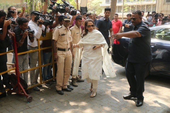 Sridevi's final journey -  funeral