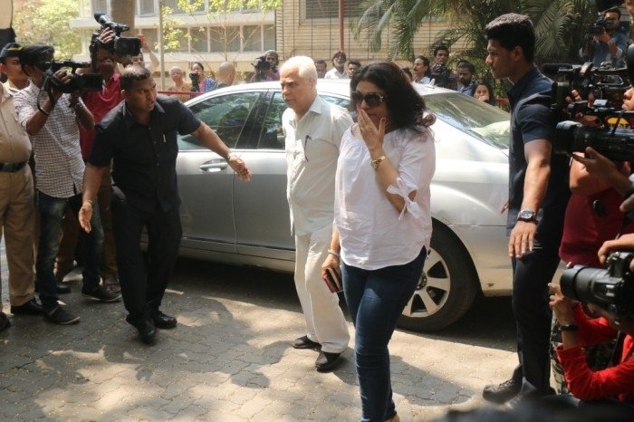 Sridevi's final journey -  funeral