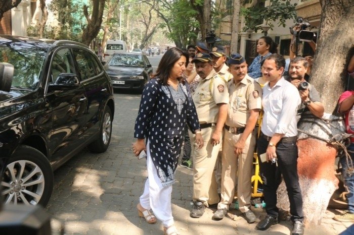 Sridevi's final journey -  funeral