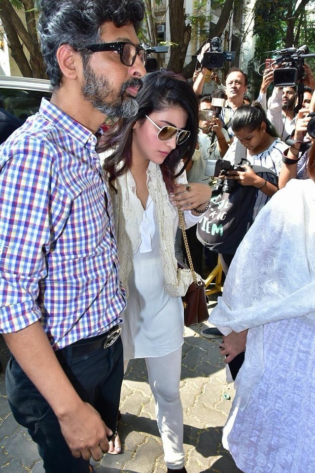 Sridevi's final journey -  funeral