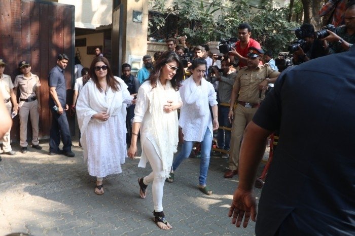 Sridevi's final journey -  funeral