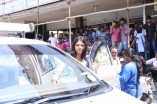 Team Vanavarayan Vallavarayan Meets Fans in Theater 