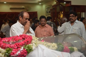 Telugu Film Industry pays last respects to Dasari Narayana Rao