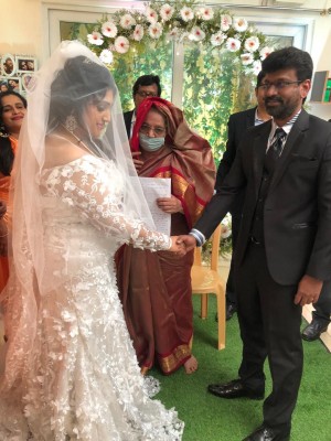 Vanitha - Peter Paul Wedding