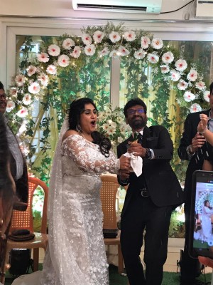 Vanitha - Peter Paul Wedding