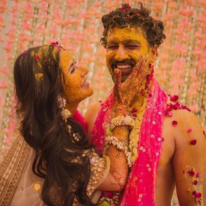 Vicky Kaushal & Katrina Kaif Haldi Ceremony