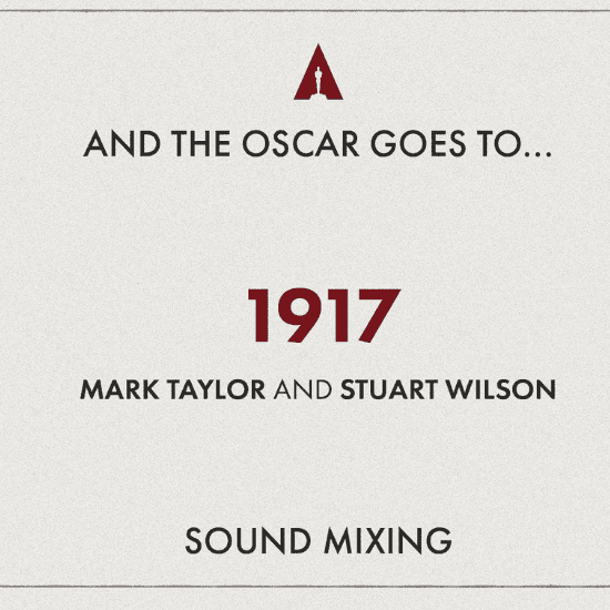 movies nominated for best sound mixing oscar