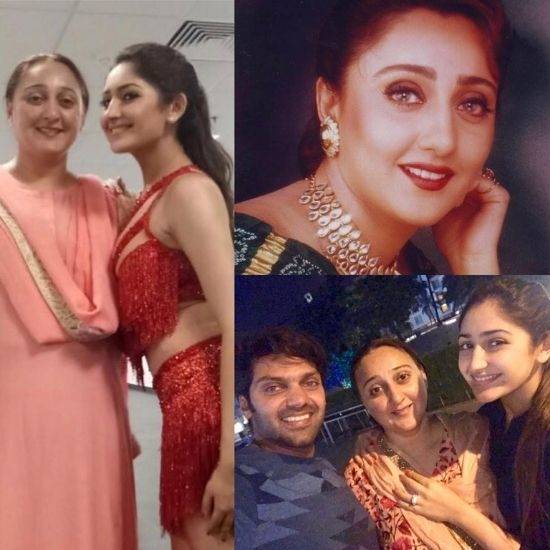 Sayyeshaa | Stars with their Supermoms - Latest special photo album here!