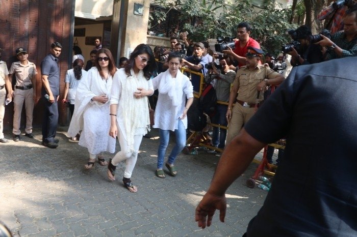 Sridevi's final journey -  funeral