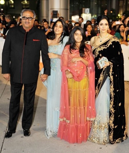 Sridevi's unseen family