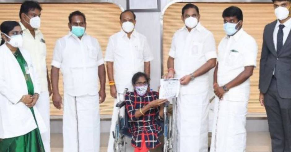 CM Palanisamy issue job order to tuticorin physically challenged woman