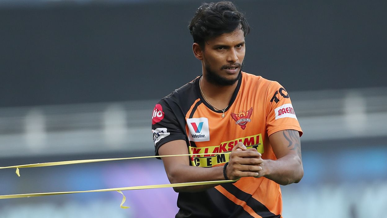 natarajan shares an emotional message after ipl season ending