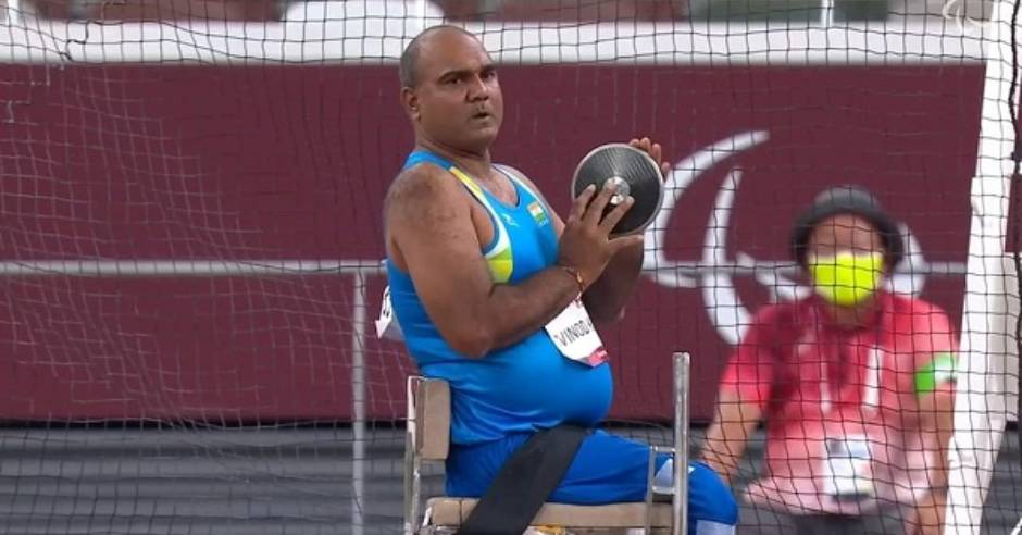 Vinod Kumar declared ineligible for discus throw F52 bronze medal