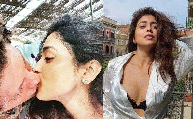 Shreya Saran Sex Video - Fans in shock and surprise equally as Shriya Saran welcomes first child  with hubby Andrei Koscheev;
