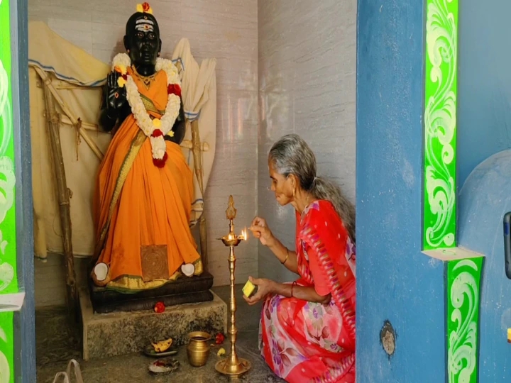 Daughter who built a temple for her mother in Guduvancheri