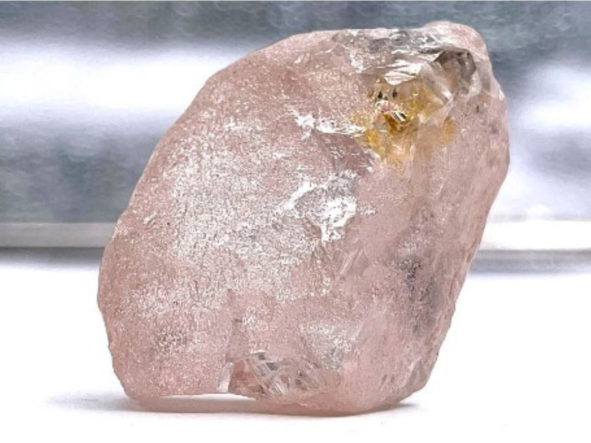 The Lulo Rose 170 carat pink diamond discovered in Angola